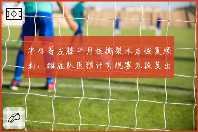 字母哥左膝半月板撕裂术后恢复顺利,雄鹿队医预计常规赛末段复出